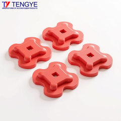 Closed-cell silicone rubber foaming products