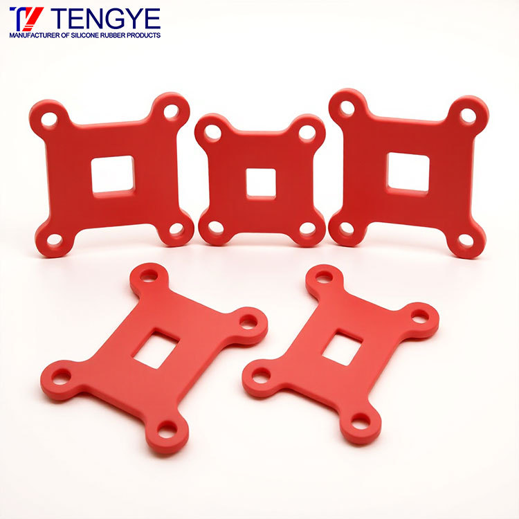 Closed-cell silicone rubber foaming products