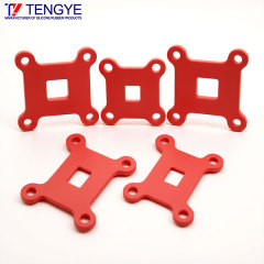 Closed-cell silicone rubber foaming products
