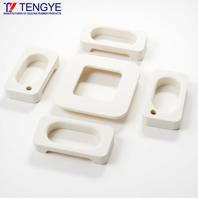 Liquid silicone foam parts