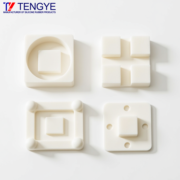 Liquid silicone foam parts