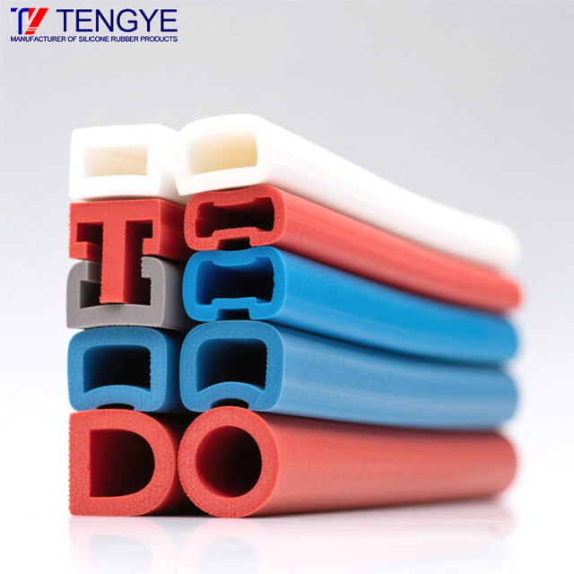 カスタマイズされたシリコーンゴムフォームシーリングストリップ