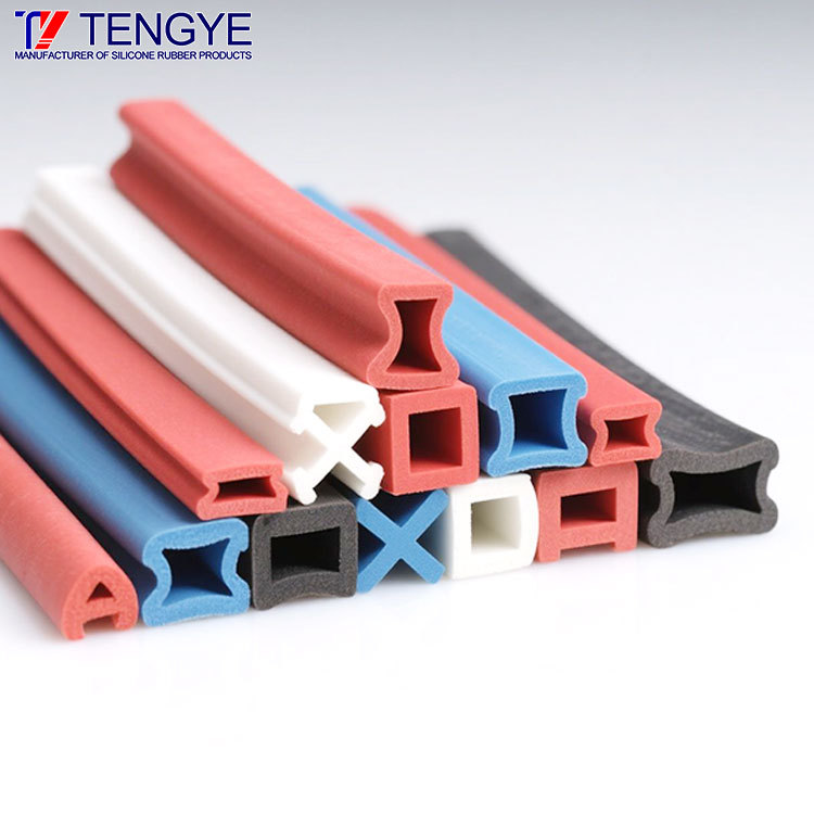 Bandes de mousse ignifuges en caoutchouc de Silicone