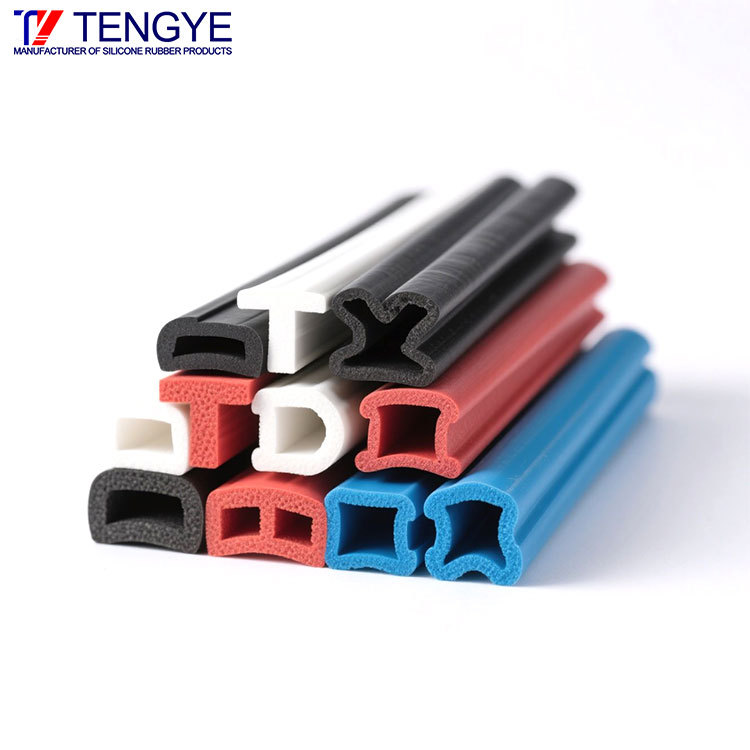 Bandes de mousse ignifuges en caoutchouc de Silicone