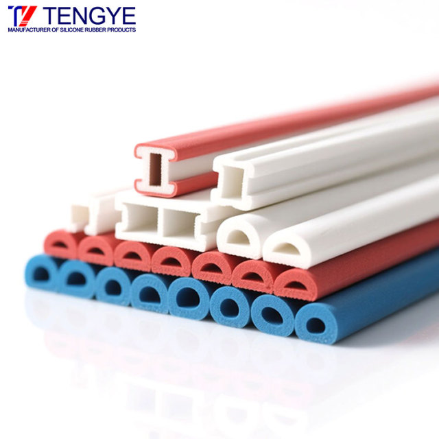 Bandes de mousse ignifuges en caoutchouc de Silicone