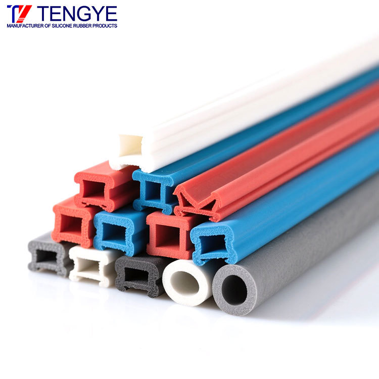 Bandes de mousse ignifuges en caoutchouc de Silicone
