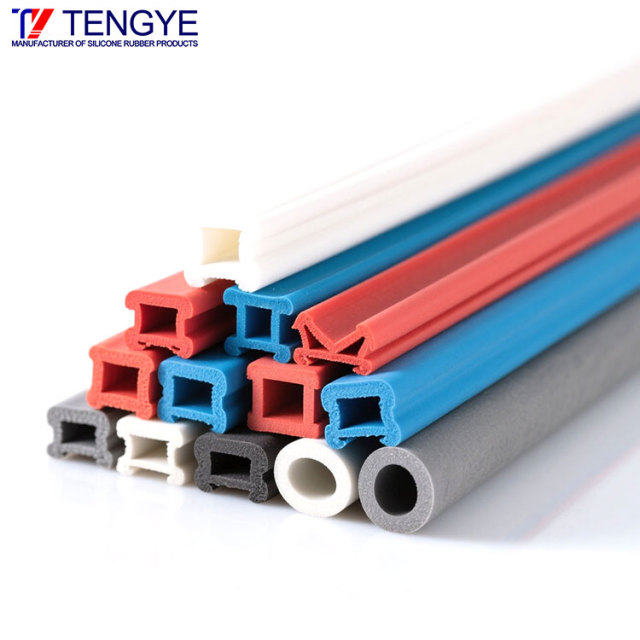 Bandes de mousse ignifuges en caoutchouc de Silicone