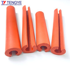 Открытая пенообразовательная силиконовая труба — надежное уплотнение