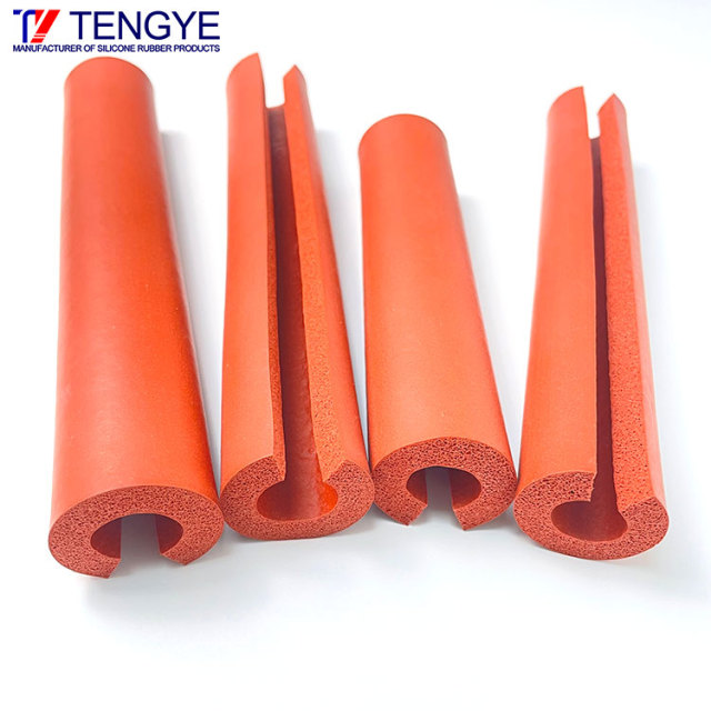 Открытая пенообразовательная силиконовая труба — надежное уплотнение