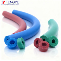 着色発泡シリコーンチューブ