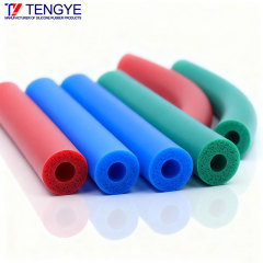 着色発泡シリコーンチューブ