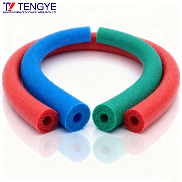 着色発泡シリコーンチューブ