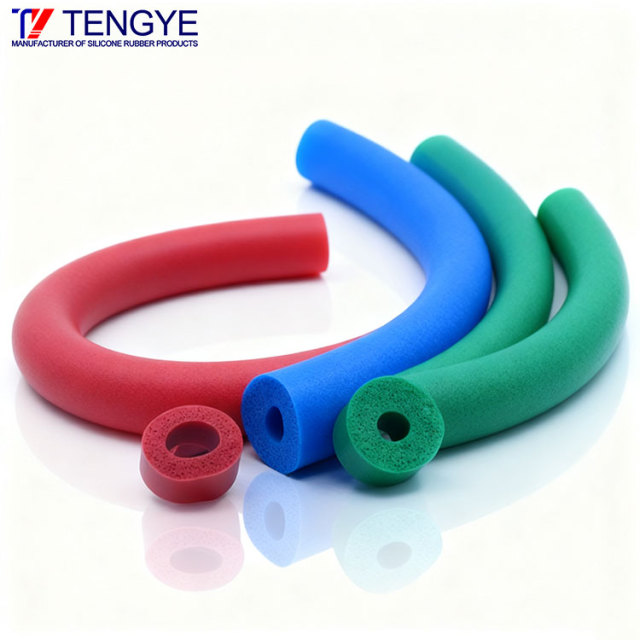 着色発泡シリコーンチューブ