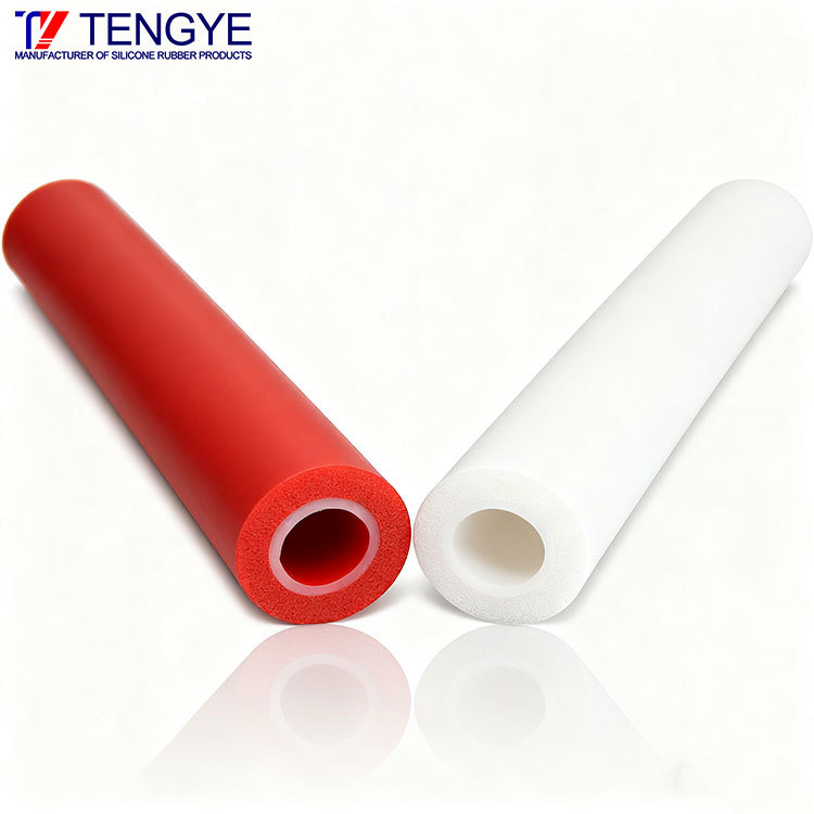 Tube de mousse de Silicone Composite résistant à haute température