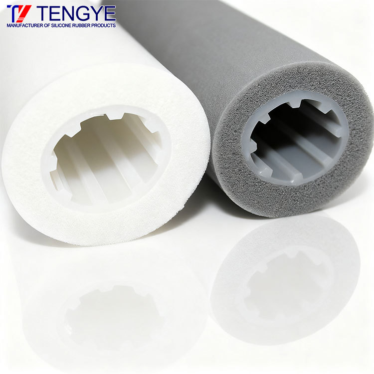 Tube de mousse de Silicone Composite résistant à haute température