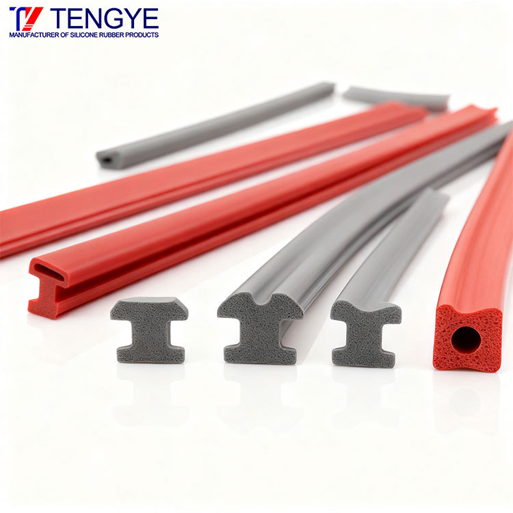 Couverture de lampe Silicone Foam Seal Strip