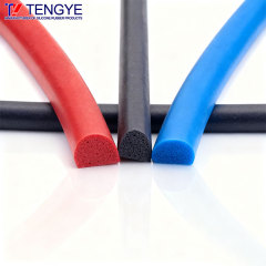 D-Shaped Silicone Foam Seal Strip