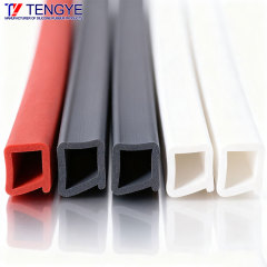 耐熱性と防水性のシリコーンフォームシールストリップ