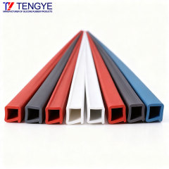 耐熱性と防水性のシリコーンフォームシールストリップ