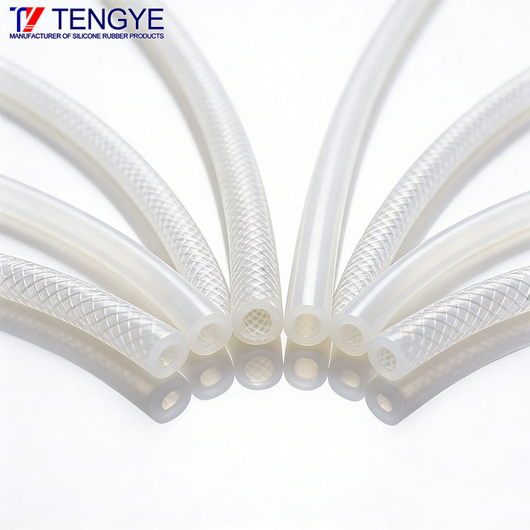 Food-Grade Silicone Braided Tube