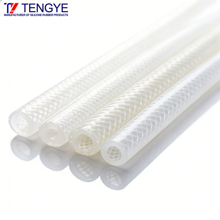 Food-Grade Silicone Braided Tube