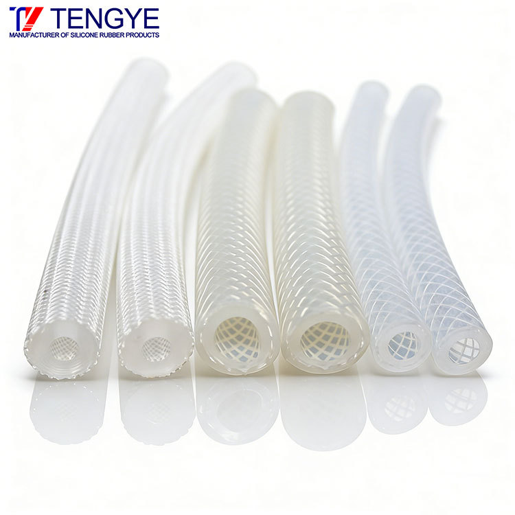 Food-Grade Silicone Braided Tube