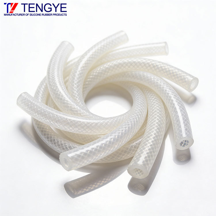 Food-Grade Silicone Braided Tube