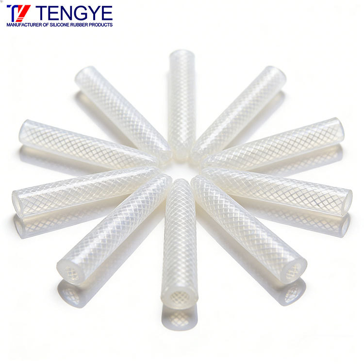 Food-Grade Silicone Braided Tube
