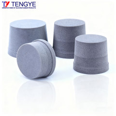 Molded Silicone Foam Sealing Plug