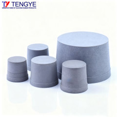 Molded Silicone Foam Sealing Plug