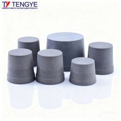 Molded Silicone Foam Sealing Plug