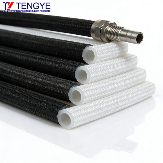 Fiberglass Outer Braided Silicone Hose