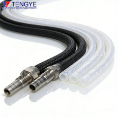 Fiberglass Outer Braided Silicone Hose