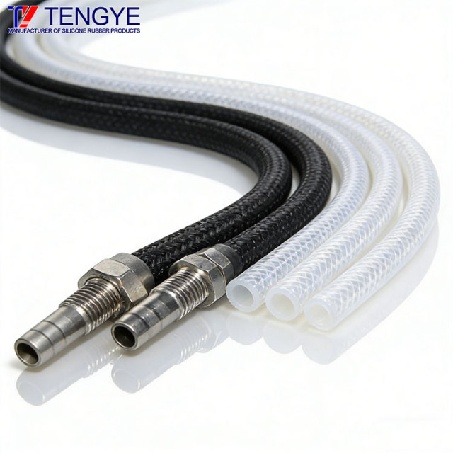 Fiberglass Outer Braided Silicone Hose
