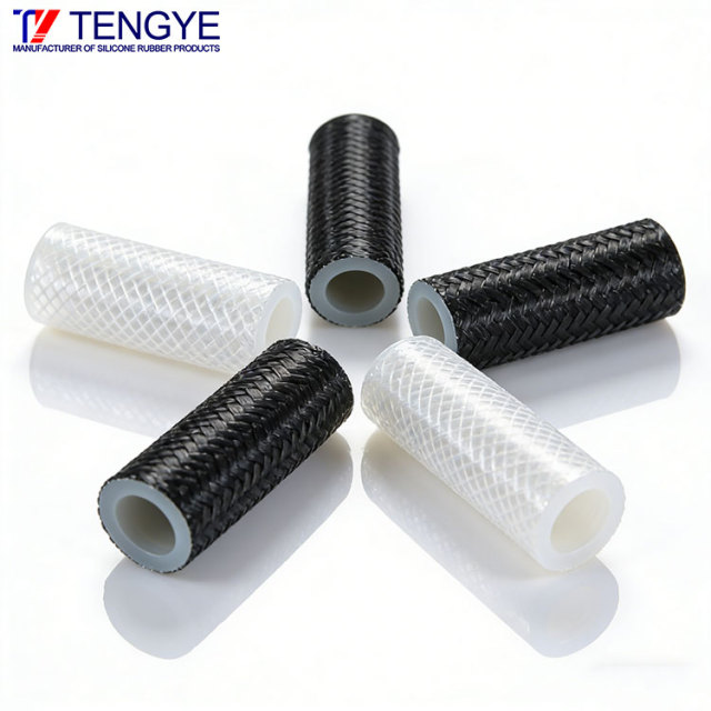 Fiberglass Outer Braided Silicone Hose