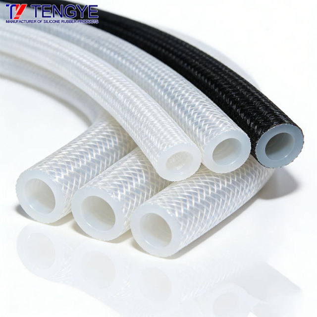 Fiberglass Outer Braided Silicone Hose