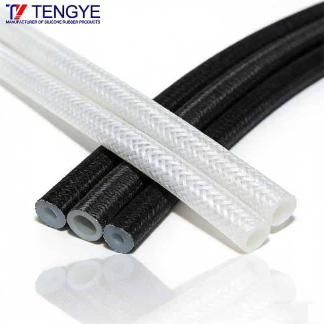 Fiberglass Outer Braided Silicone Hose