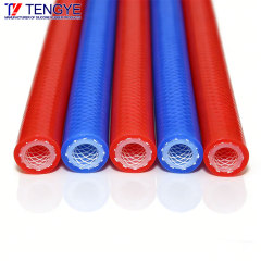 High-Temperature Resistant Dual-Color Braided Silicone Hose
