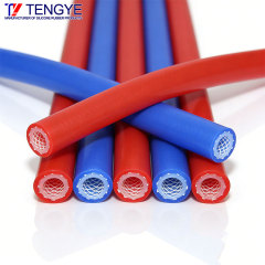 High-Temperature Resistant Dual-Color Braided Silicone Hose
