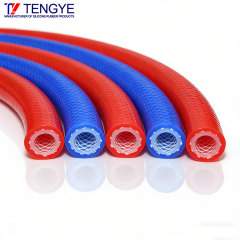 High-Temperature Resistant Dual-Color Braided Silicone Hose