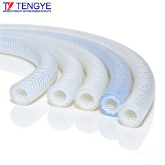 High-Temperature Resistant Dual-Color Braided Silicone Hose