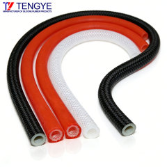 FDA Food-Grade High-Temp Resistant Braided Silicone Hose