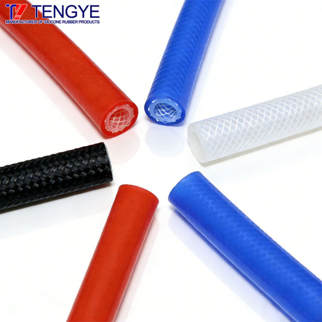 FDA Food-Grade High-Temp Resistant Braided Silicone Hose