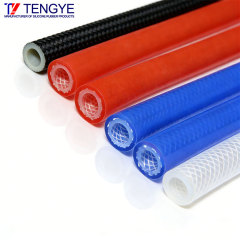 FDA Food-Grade High-Temp Resistant Braided Silicone Hose