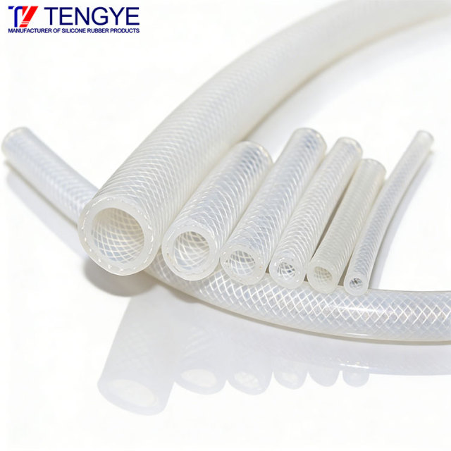 Beverage Transfer Food-Grade Braided Silicone Hose