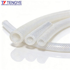 Beverage Transfer Food-Grade Braided Silicone Hose