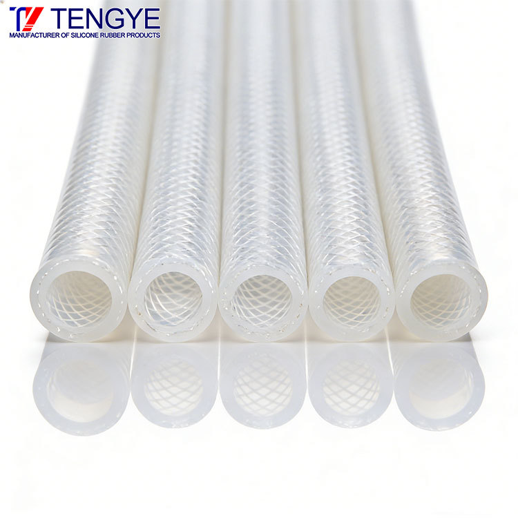Beverage Transfer Food-Grade Braided Silicone Hose