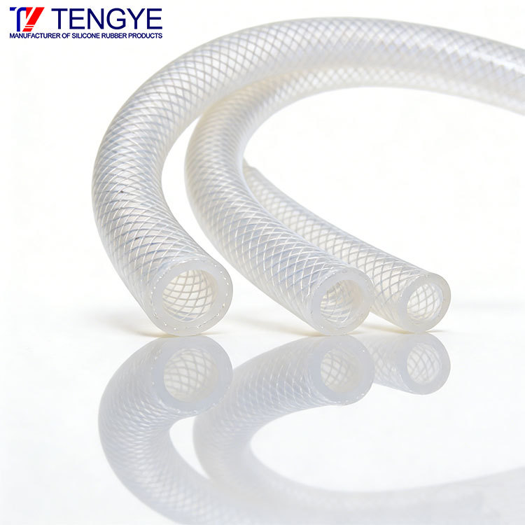 Beverage Transfer Food-Grade Braided Silicone Hose