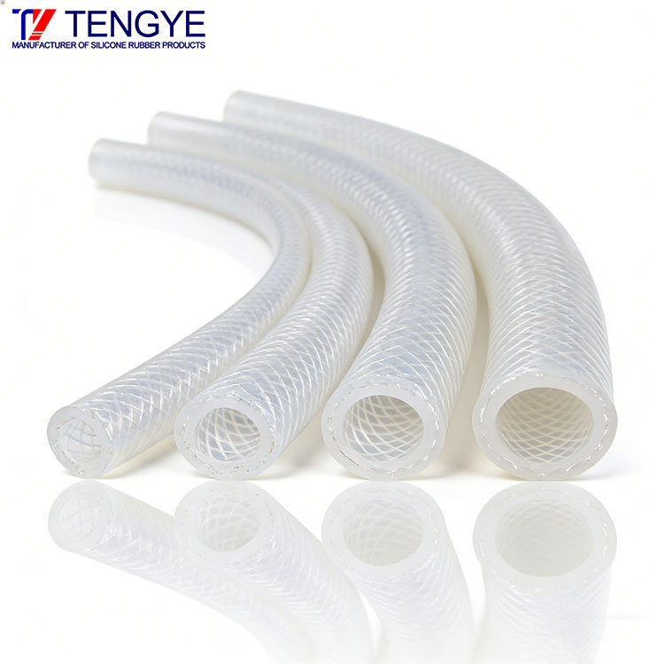 Beverage Transfer Food-Grade Braided Silicone Hose