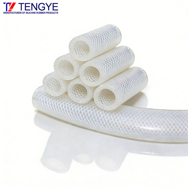 Beverage Transfer Food-Grade Braided Silicone Hose